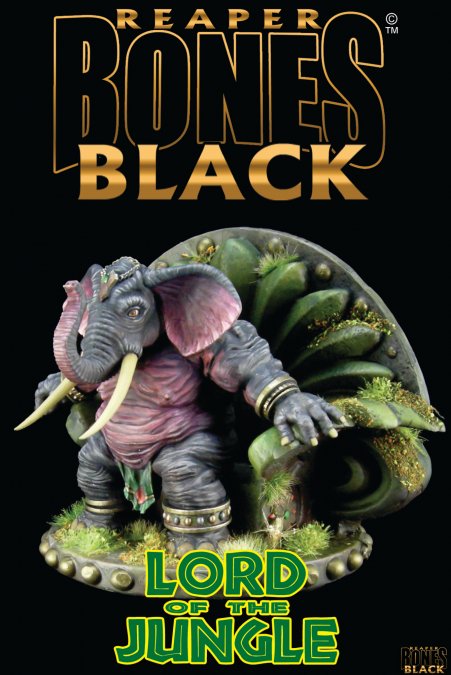 Reaper Miniatures Lord of the Jungle   Bones Black Deluxe Boxed Set