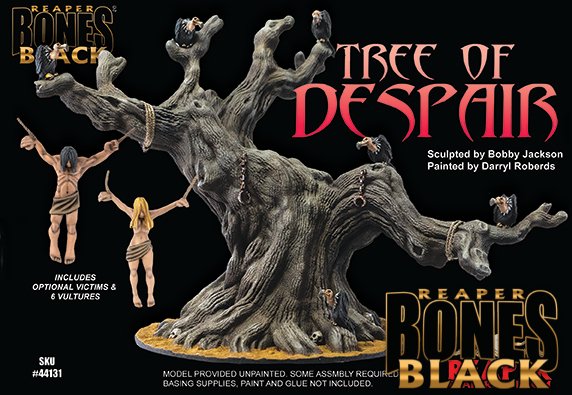 Reaper Miniatures Tree of Despair - Bones Black Deluxe Boxed Set