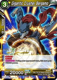 Gigantic Crusher Bergamo (Divine Multiverse Draft Tournament) [DB2-110]