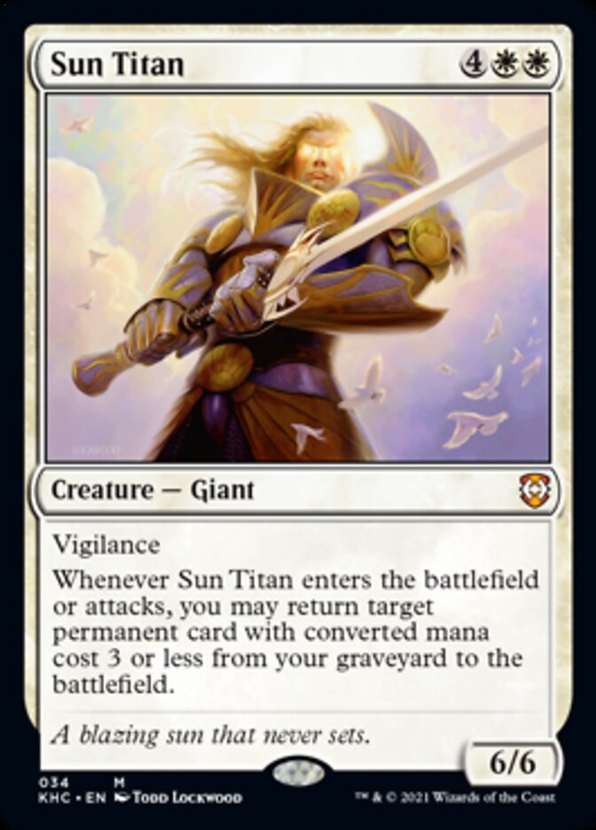 Sun Titan [Kaldheim Commander]