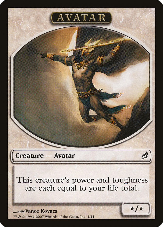 Avatar Token [Lorwyn Tokens]