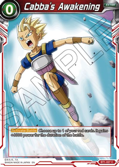 Cabba's Awakening (Reprint) [BT1-027]