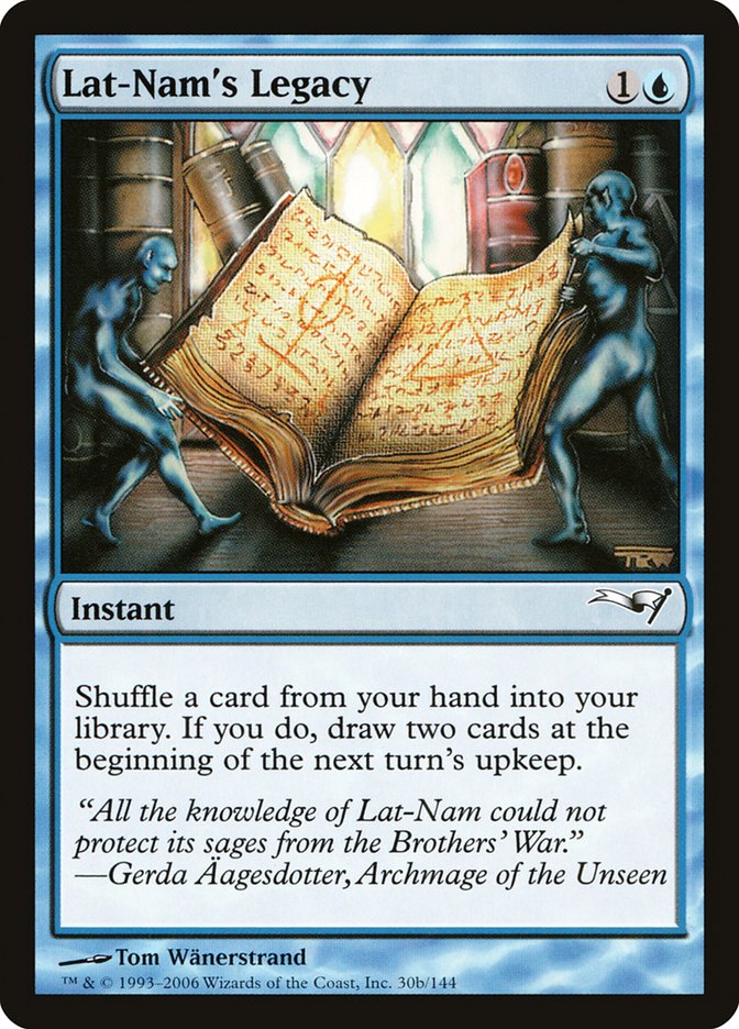 Lat-Nam's Legacy [Coldsnap Theme Decks]