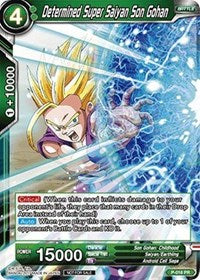 Determined Super Saiyan Son Gohan (Non-Foil Version) [P-016]