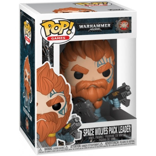 Space Wolves Pack Leader #502 Warhammer 40,000 Pop! Vinyl