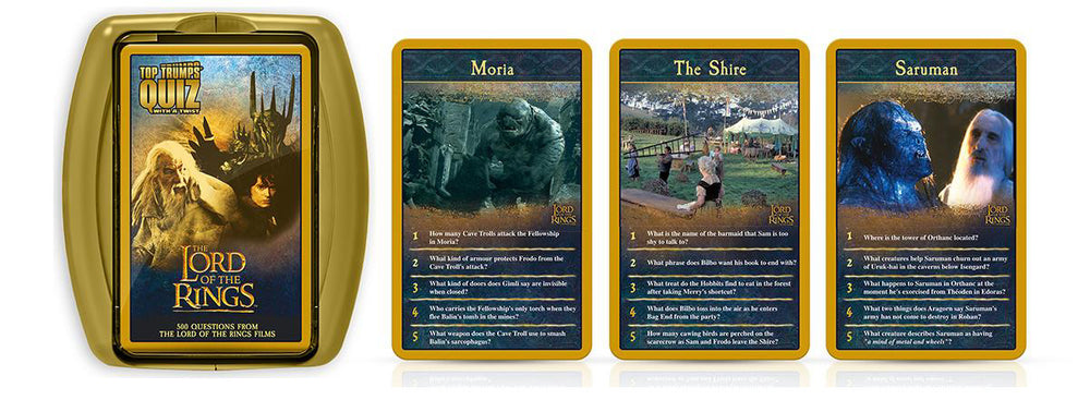 Top Trumps Quiz The Lord of the Rings