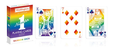 Waddingtons Number 1 Rainbow Deck Playing Cards