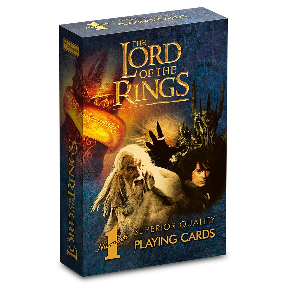 Waddingtons Number 1 The Lord of the Rings Deck Playing Cards