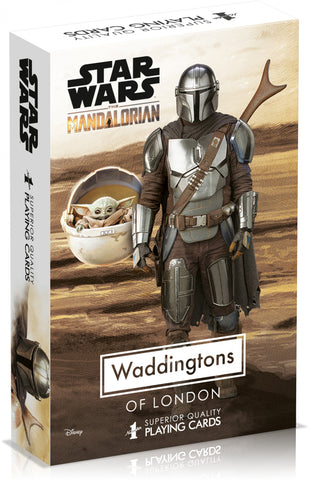 Wadddingtons Star Wars The Mandalorian Playing Cards