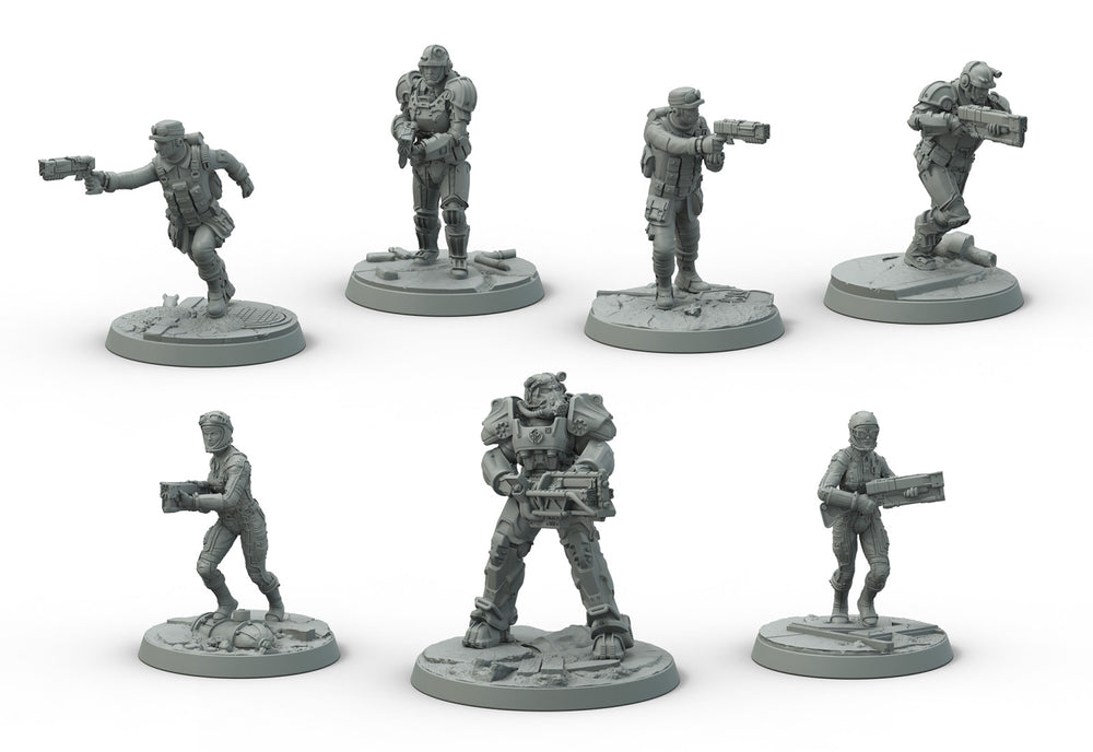 Fallout Wasteland Warfare Brotherhood of Steel Core Box