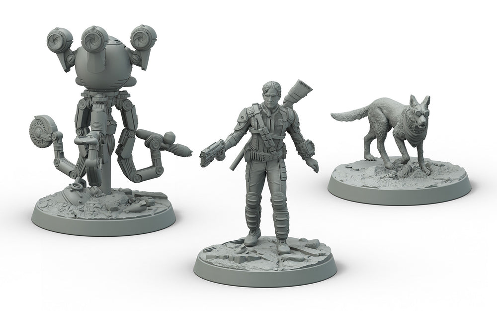Fallout Wasteland Warfare Survivors Heroes of Sanctuary Hills