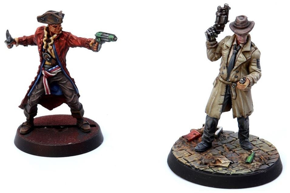 Fallout Wasteland Warfare Miniatures - Survivors Unusual Allies