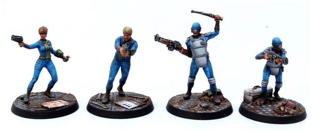 Fallout Wasteland Warfare Miniatures - Survivors Vault