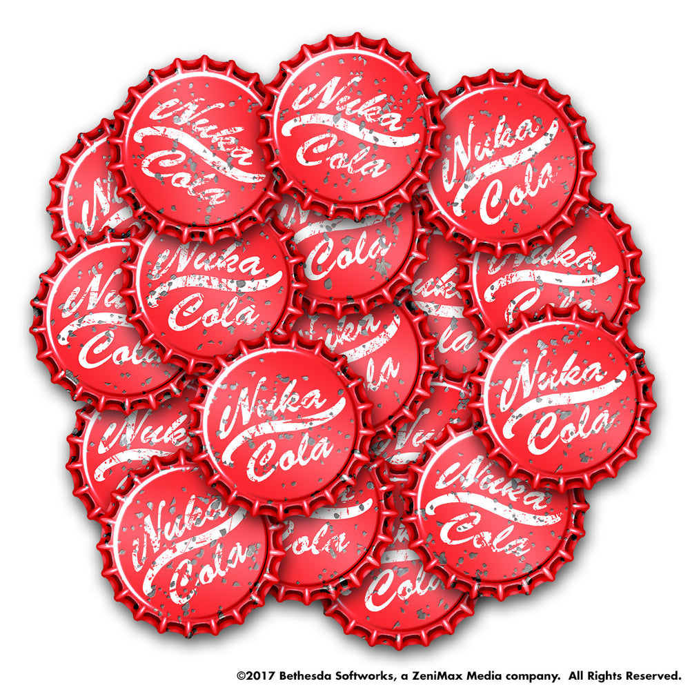 Fallout Wasteland Warfare Nuka Cola Caps Set