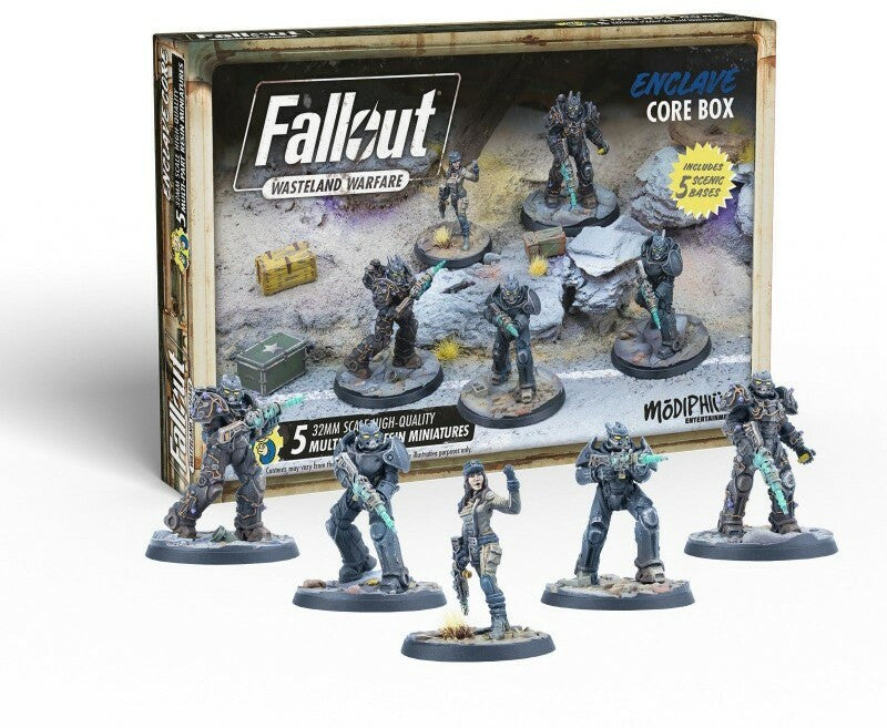 Fallout Wasteland Warfare Enclave Core Box