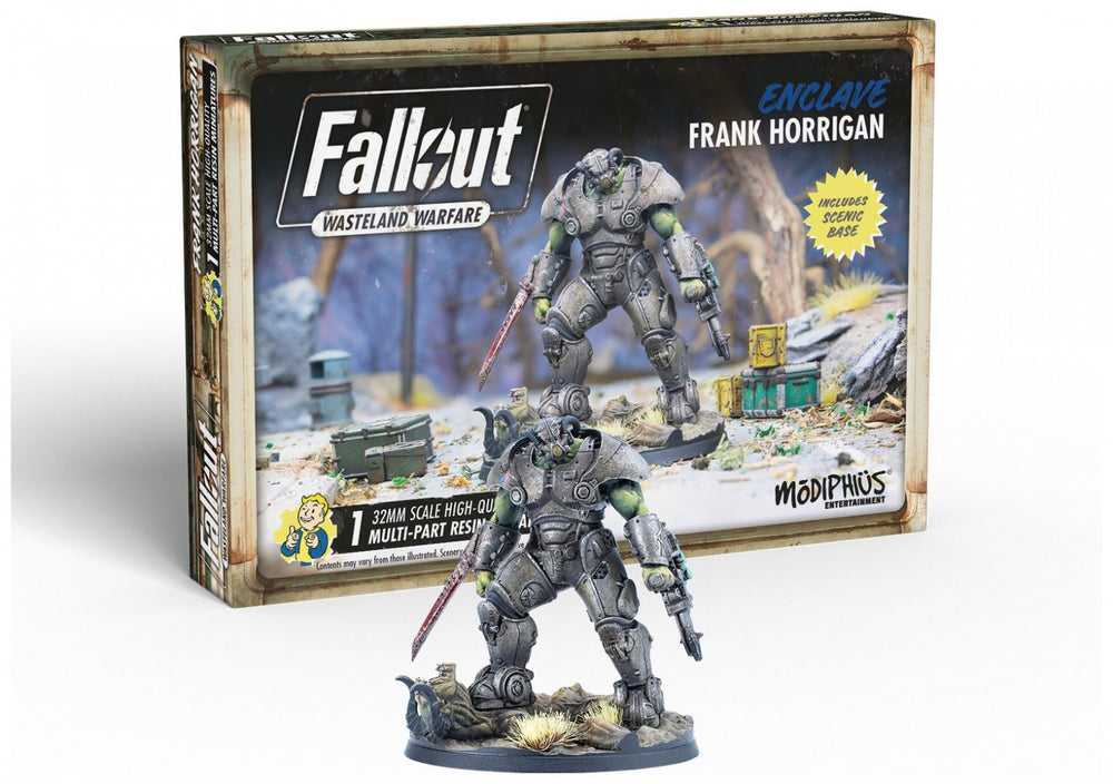 Fallout Wasteland Warfare Miniatures - Enclave Frank Horrigan