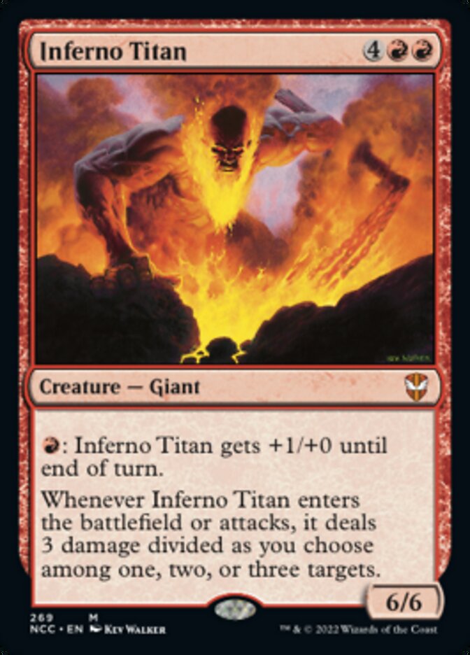 Inferno Titan [Streets of New Capenna Commander]