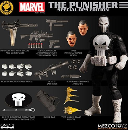 Mezco One:12 Collective - Punisher Classic Edition Action Figure