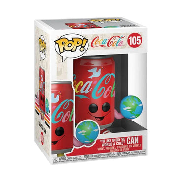 "I'd like to buy the world a coke" Can #105 Coca-Cola Pop! Vinyl