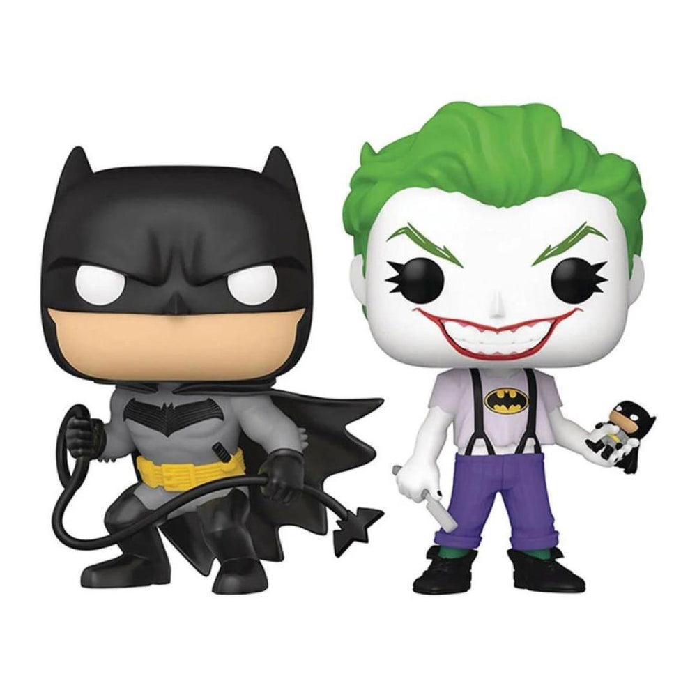 White Knight Batman & White Knight The Joker (Special Edition) 2 Pack Pop! Vinyl