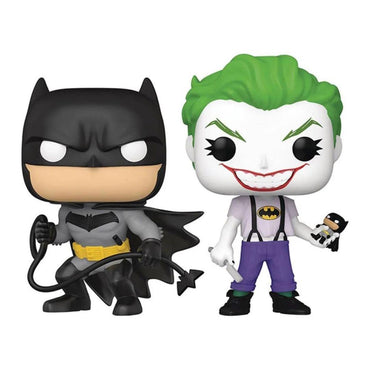 White Knight Batman & White Knight The Joker (Special Edition) 2 Pack Pop! Vinyl