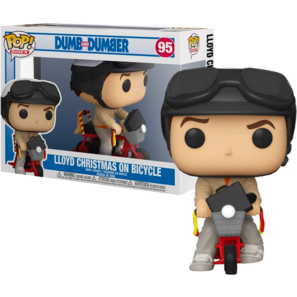 Lloyd Christmas On Bicycle #95 Dumb and Dumber Pop! Vinyl