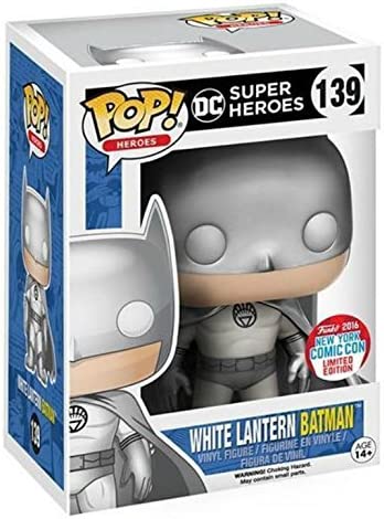 White Lantern Batman (2016 NYCC Limited Edition) #139 DC Super Heroes Pop! Vinyl