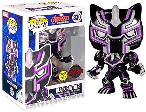 Black Panther (Special Edition Glow in the Dark) #830 Avengers Mech Strike Pop! Vinyl