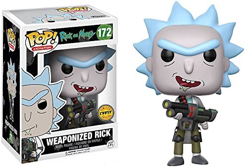 Weaponized Rick #172 w/ chase Rick & Morty Pop! Vinyl