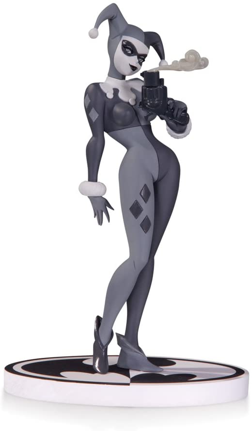 Harley Quinn (Batman Black and White) Cold-Cast Porcelain Statue - Boxed 1st Edition Limited to 5200