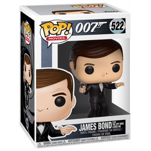 James Bond from The Spy Who Loved Me #522 007 Pop! Vinyl