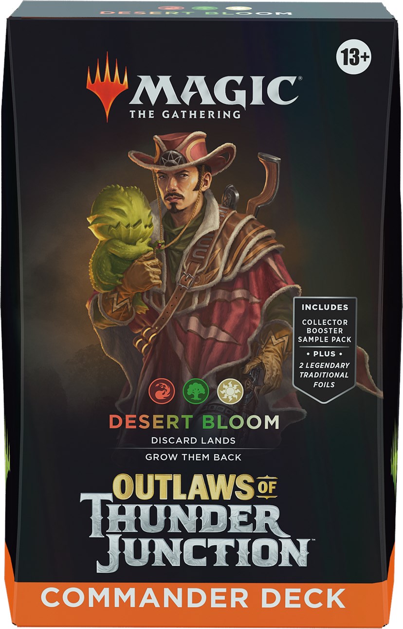 Outlaws of Thunder Junction - Commander Deck (Desert Bloom) PRE-ORDER 19 APRIL