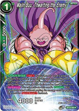Majin Buu, Thwarting the Enemy [BT14-083]