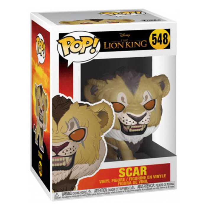 Scar #548 The Lion King (2019) Disney Pop! Vinyl