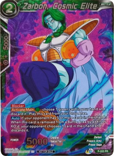 Zarbon, Cosmic Elite (Player's Choice) [P-223]