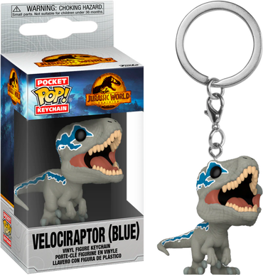 Velociraptor (Blue) - Jurassic World: Dominion - Pop! Vinyl Keychain