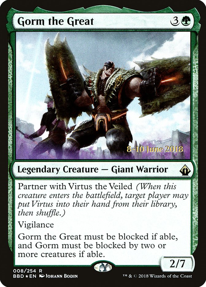 Gorm the Great [Battlebond Prerelease Promos]