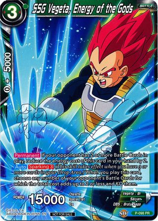SSG Vegeta, Energy of the Gods [P-098]