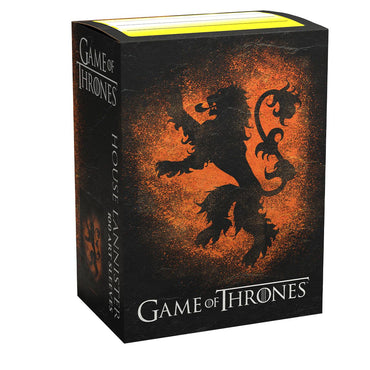 Sleeves - Dragon Shield - Box 100 - Matte Art - Game of Thrones - House Lannister