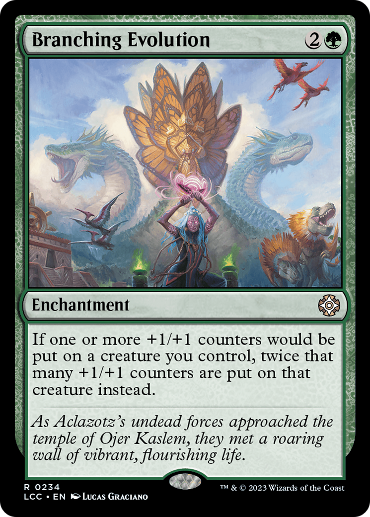 Branching Evolution [The Lost Caverns of Ixalan Commander]