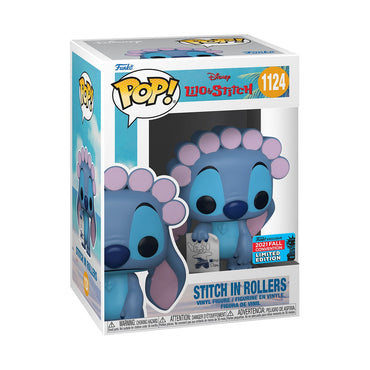 Stitch In Rollers (Fall 2021) #1124 Disney Lilo & Stitch Pop! Vinyl