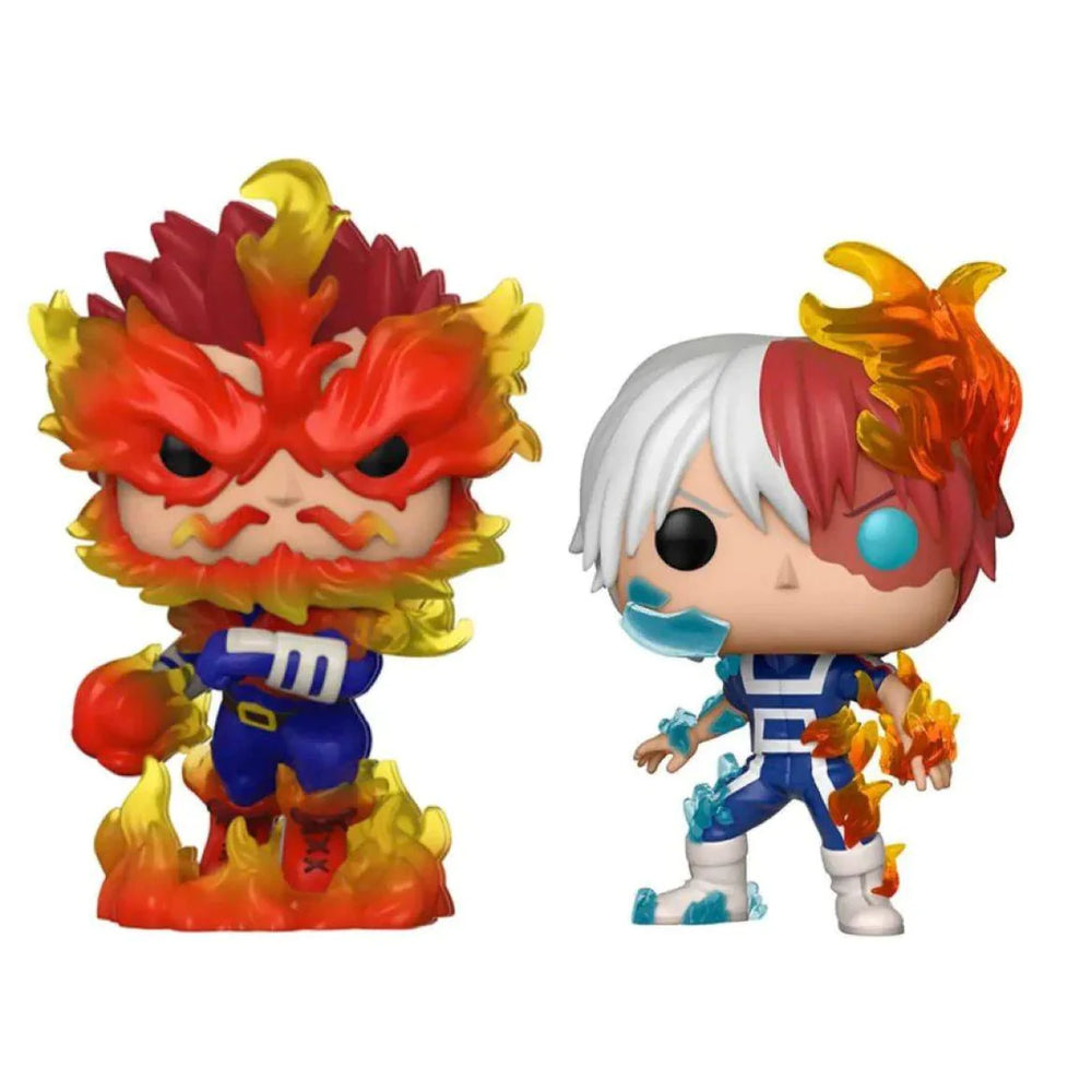 Shoto Todoroki & Endeavor (Special Edition) 2 Pack My Hero Academia Pop! Vinyl