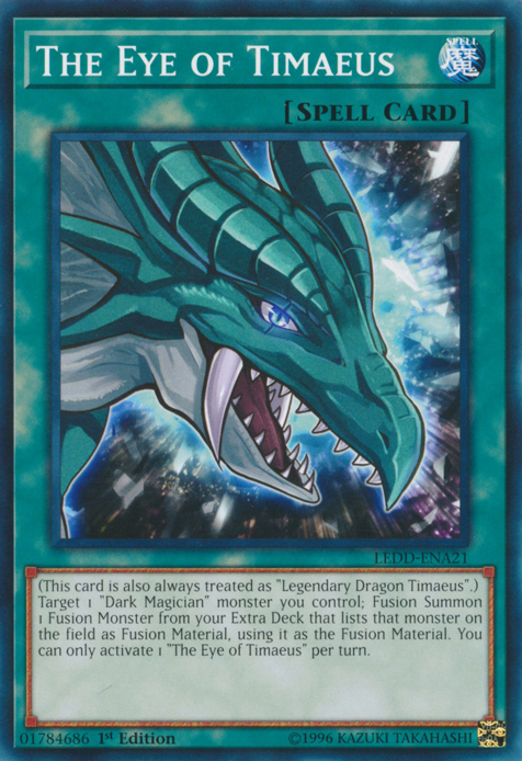 ledd yugioh card list The Eye of Timaeus [LEDD-ENA21] Common Printing:STA 19 Etched What makes a Pokémon krcards
