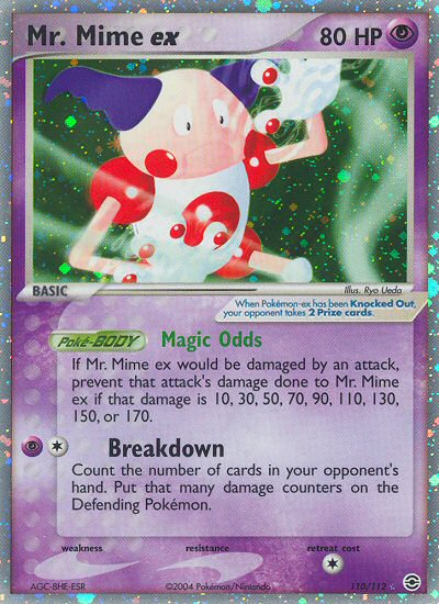 Mr. Mime ex (110/112) [EX: FireRed & LeafGreen]