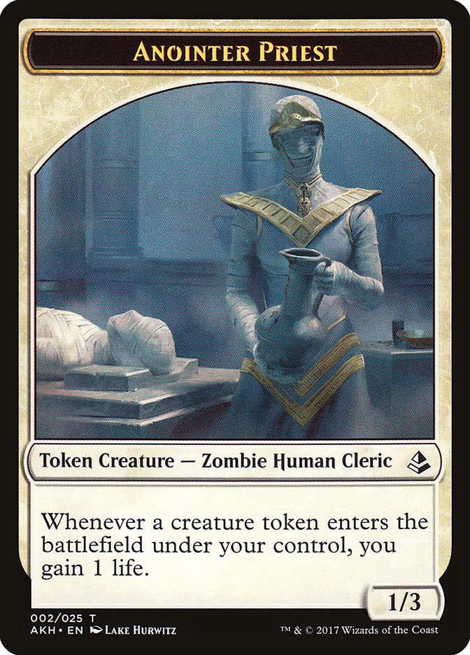 Anointer Priest // Drake Double-Sided Token [Amonkhet Tokens]