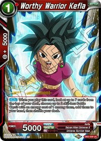 Worthy Warrior Kefla (Divine Multiverse Draft Tournament) [DB2-009]