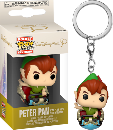 Peter Pan (At the Peter Pan's Flight Attraction) - Walt Disney World Pop! Keychain