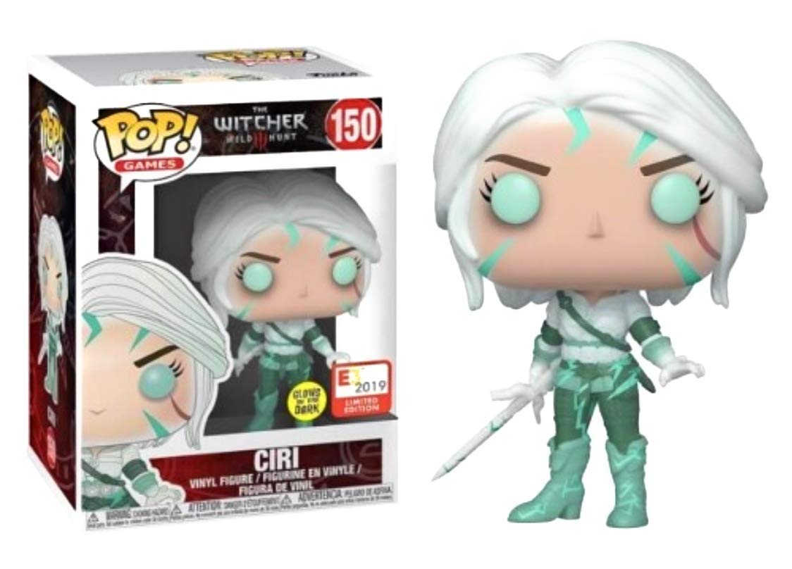 Ciri (Glow in the Dark E3 2019) #150 The Witcher 3 Pop! Vinyl