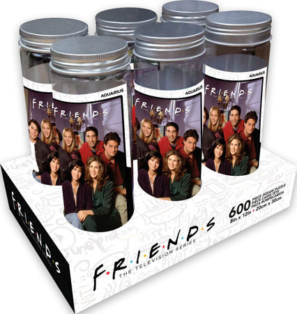 Aquarius Puzzle Friends Puzzle Tube Mega Micro Cast Counter Display Puzzle 600 pieces (CDU of 6)