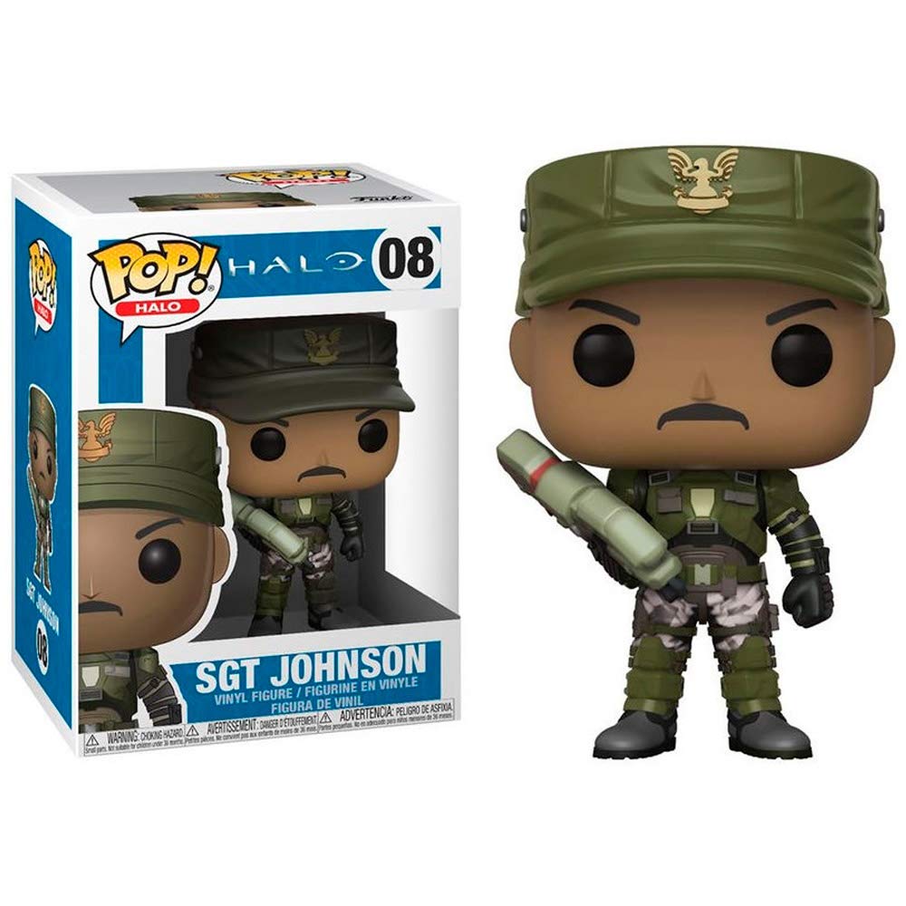 SGT Johnson #08 Halo Pop! Vinyl